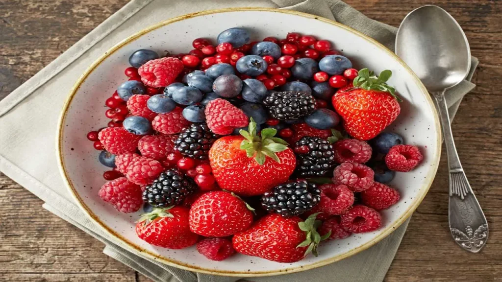 Berries and Antioxidant-Rich Fruits
